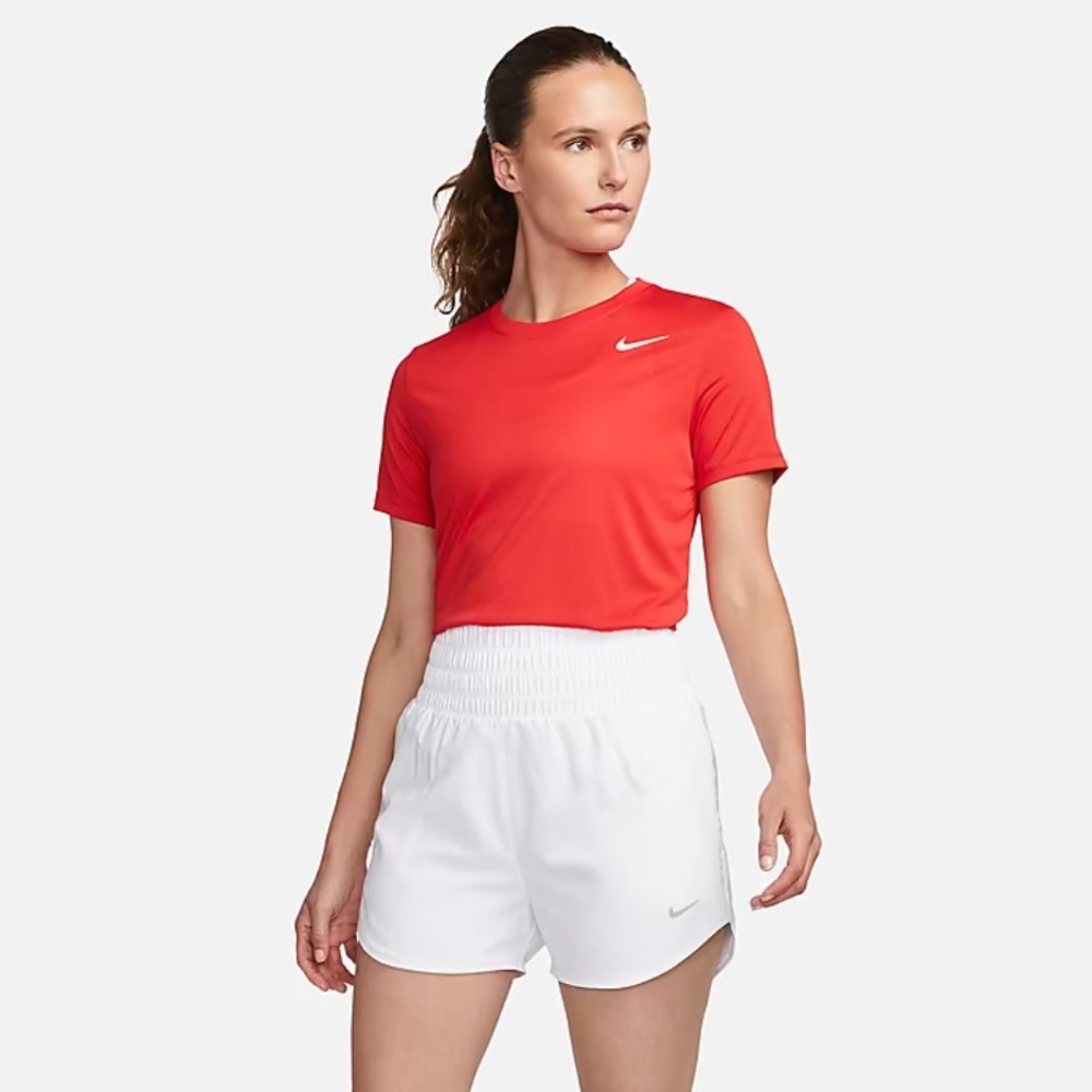 Nike One - Ultra High-Waisted 3” Brief Lined Shorts
Size M Color - White